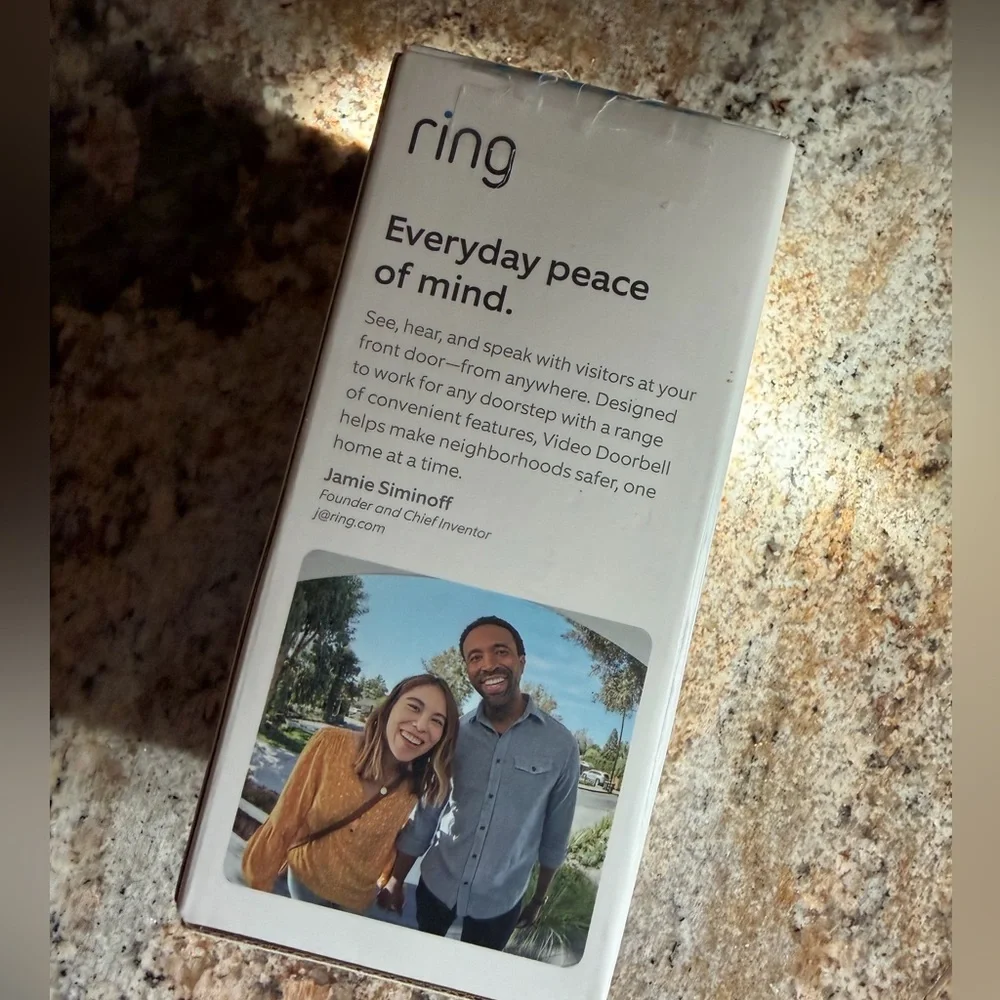 Ring Camera DoorBell - Picture 2 of 3